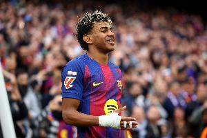 21世纪巴萨队内西班牙球员单赛季进球榜：比利亚居首，亚马尔第三