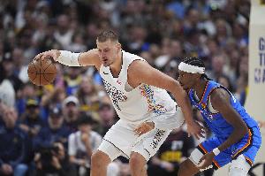 掘金VS雷霆首发：亚历山大率残阵出战 约基奇&穆雷&戈登悉数登场