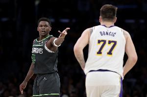 一场顶俩！湖人和森林狼相差一个胜场 下场双方直接交手