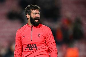 泰晤士：阿利松无缘出战加拉塔萨雷，马马尔达什维利预计顶替