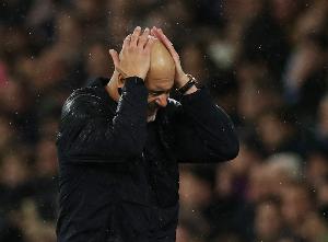 瓜迪奥拉连续两个赛季未能进入欧冠8强，执教生涯首次