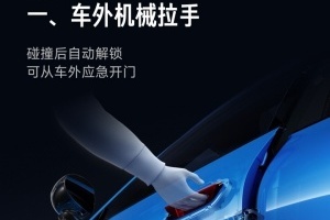 重视安全！小米新SU7发布：电池安全超国标25倍 门把手100%符合新国标