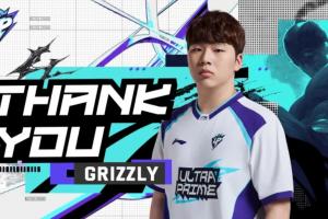 UP发布人员变动公告：打野选手Grizzly即日起离队