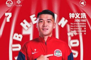 祝河南足球俱乐部球员钟义浩及5名官方会员生日快乐