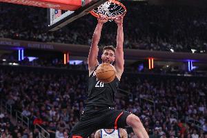 申京谈自己表现：感觉很好 就是上场去赢球&然后带着快乐回家