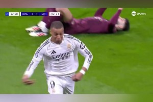 姆巴佩今晚缺战曼城！上赛季对阵蓝月亮上演帽子戏法！