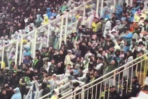 泰山队是“真损啊”！就给客场的北京国安球迷两分钟快乐啊