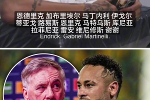 内马尔观看巴西队名单落选反应：安切洛蒂，怎么没有我