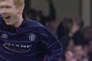 26年前神仙凌空！斯科尔斯和贝克汉姆给球迷留下了深刻的印象