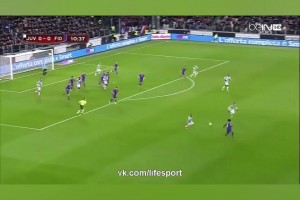 紫百合时期萨拉赫对阵尤文一条龙破门+双响 终结尤文主场47场不败