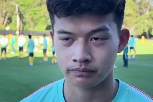 新星求战！刘浩帆：努力训练，争取在国足比赛中有更多出场！